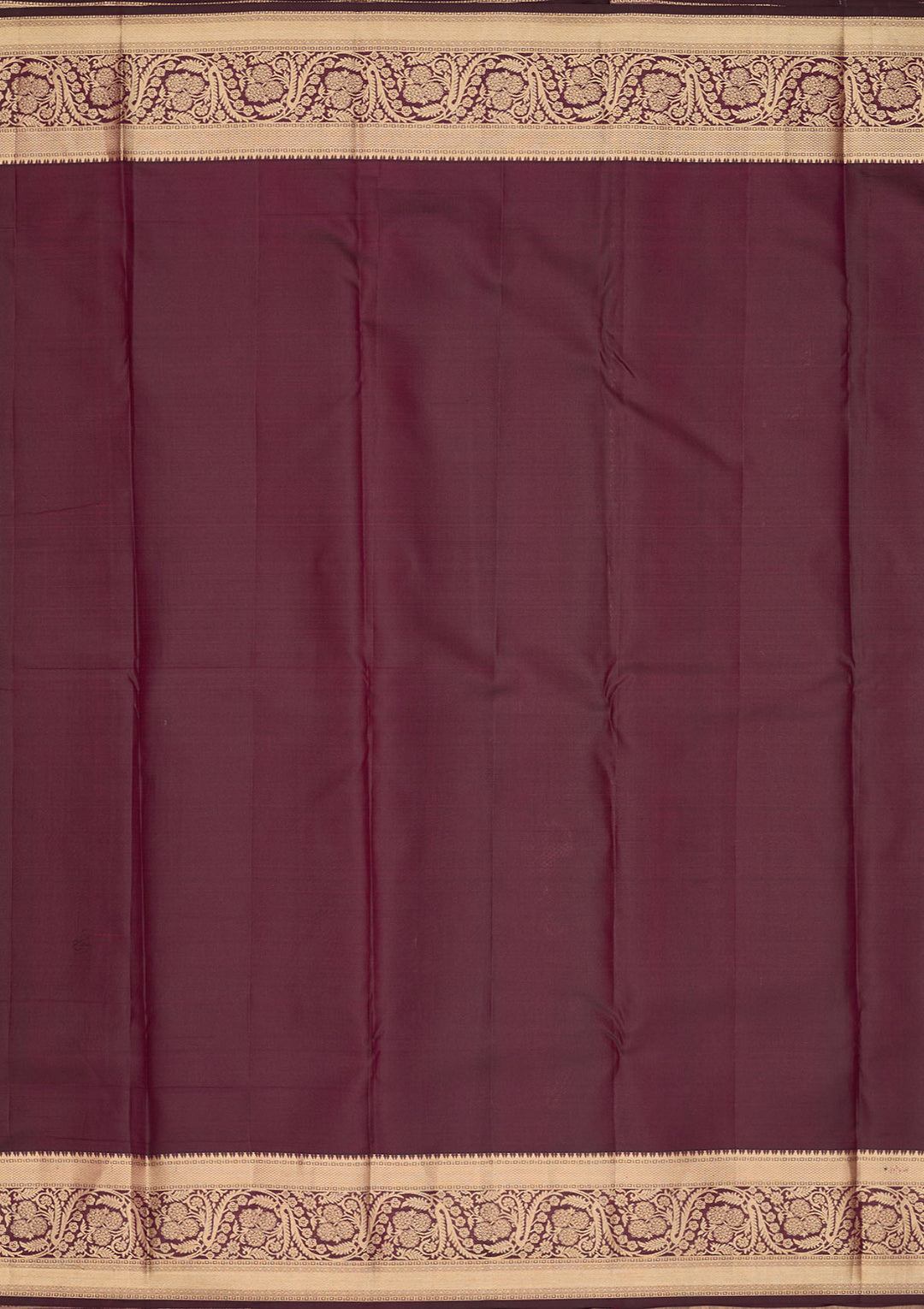 Brown Zariwork Pure Silk Saree