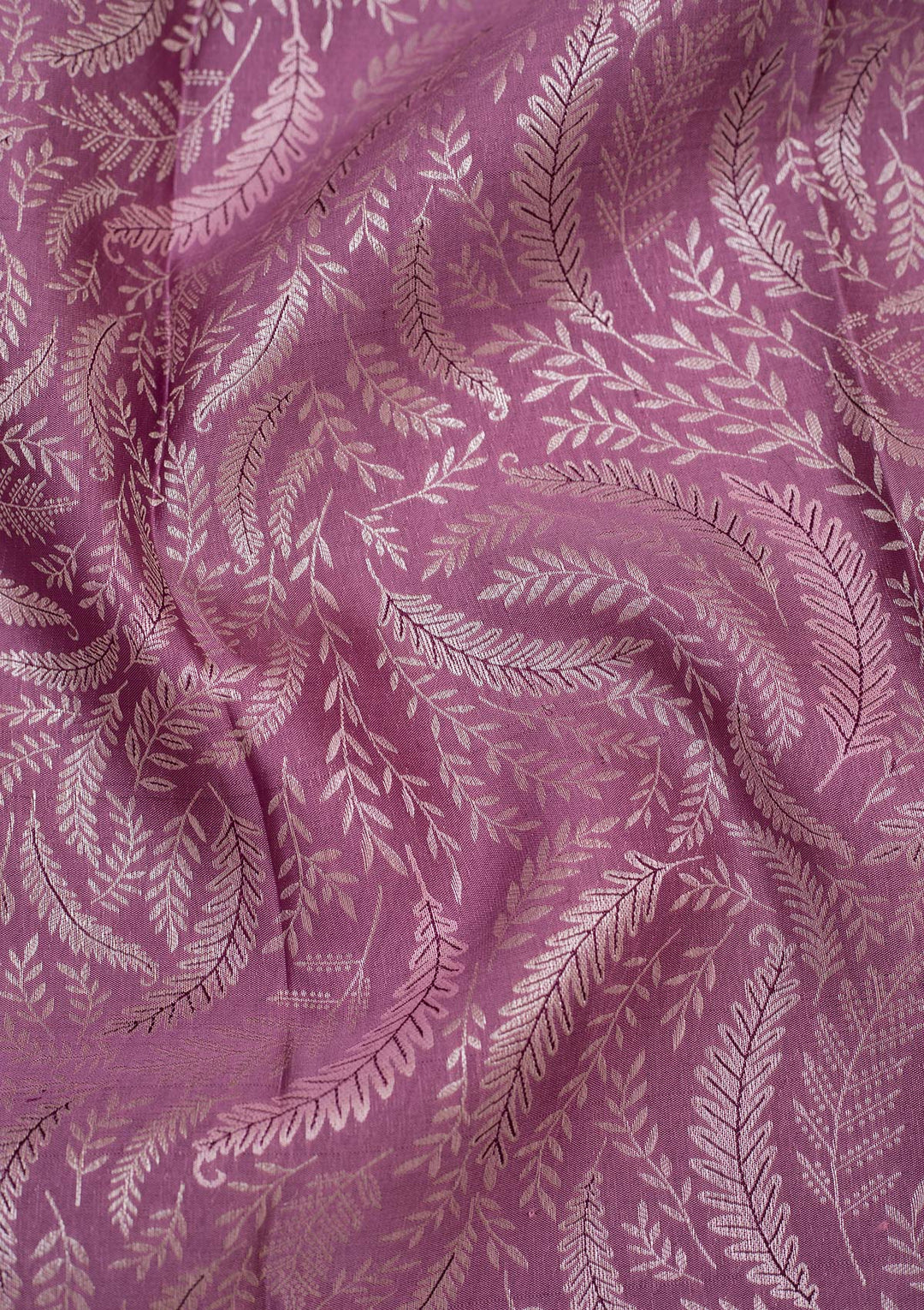 Lavender Zariwork Pure Silk Saree
