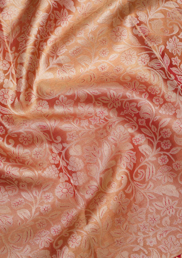 Gold Zariwork Pure Silk Saree