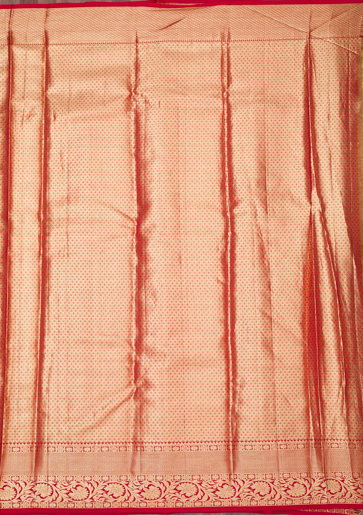 Gold Zariwork Pure Silk Saree