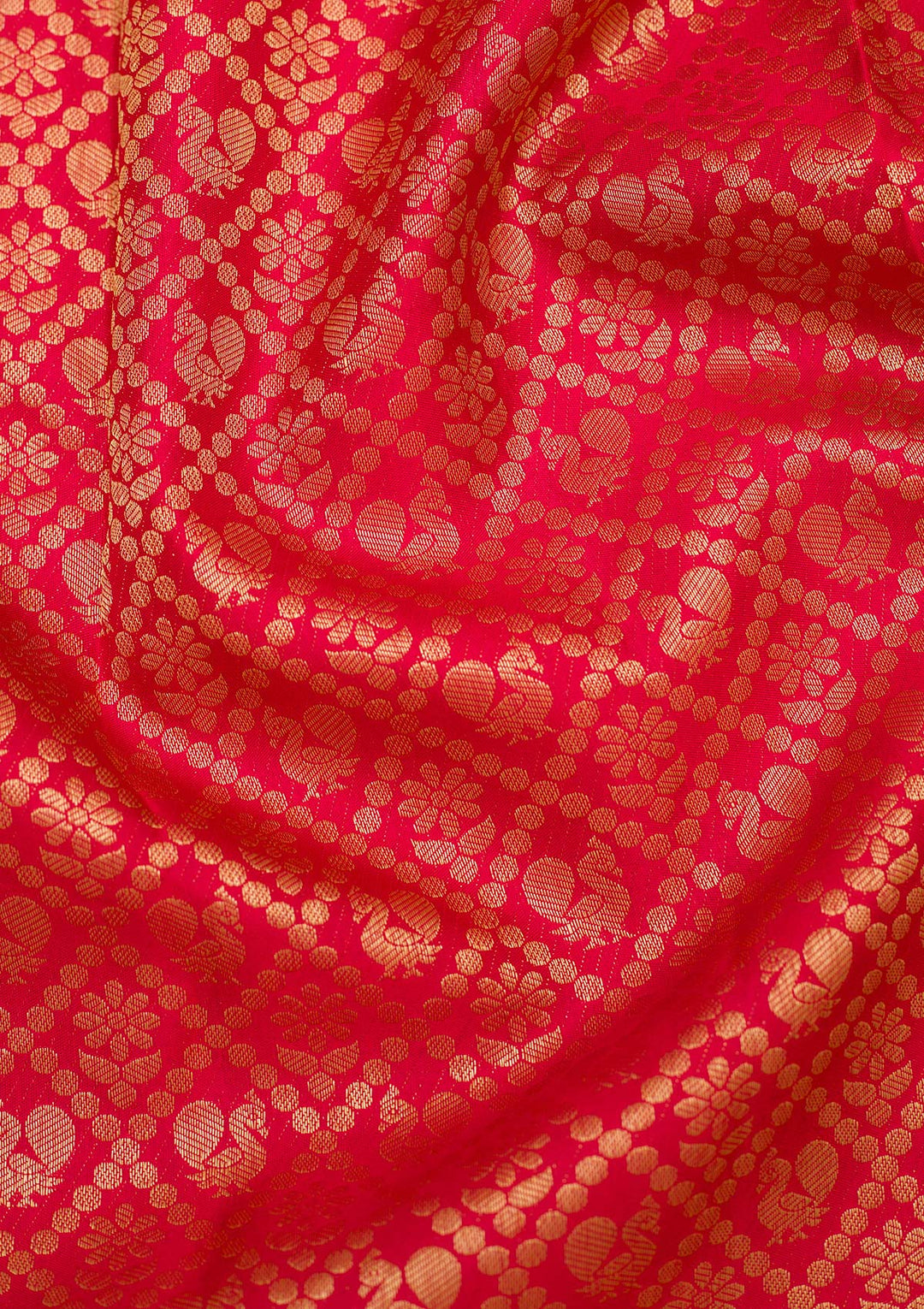 Red Zariwork Pure Silk Saree