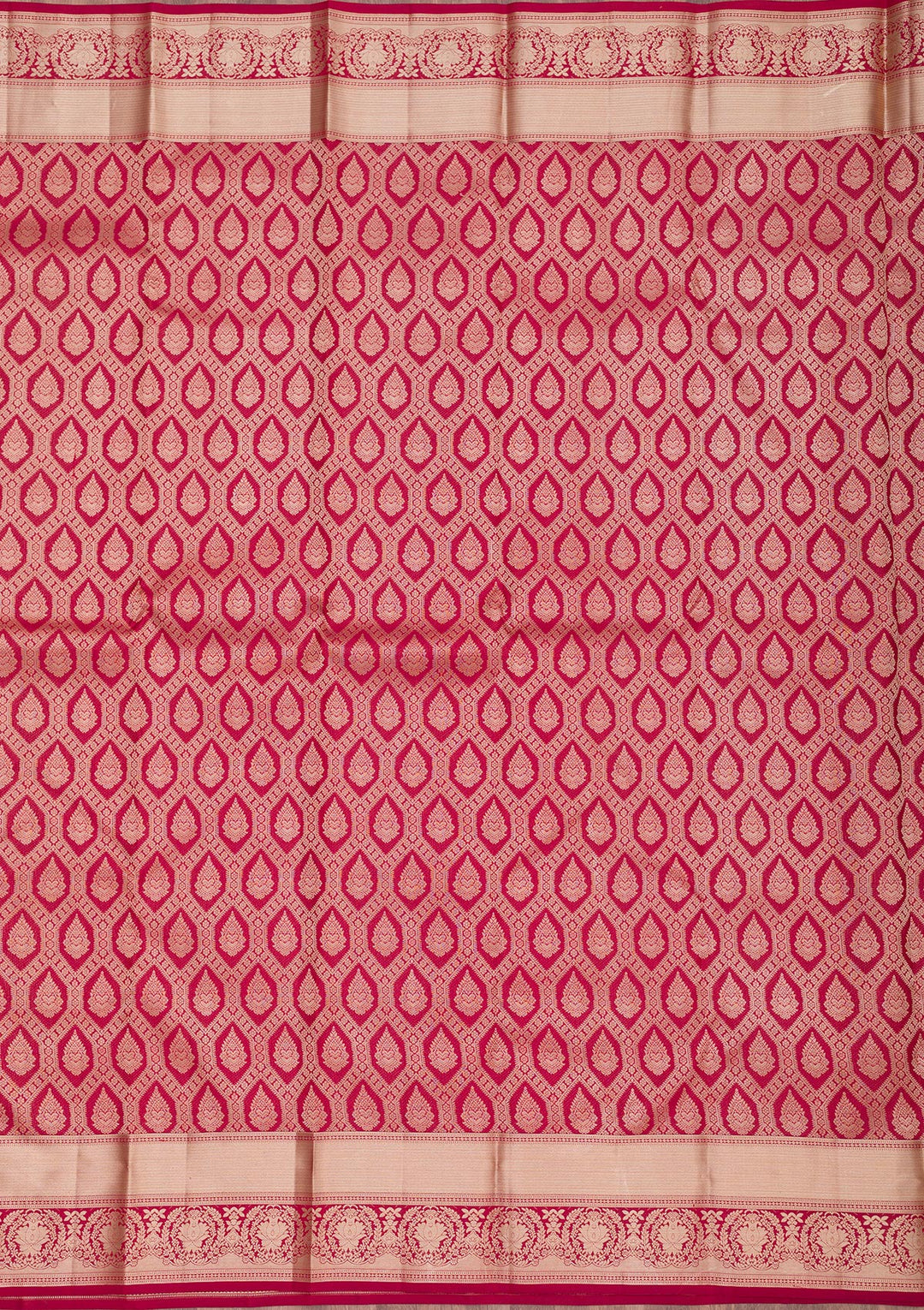 Maroon Zariwork Pure Silk Saree