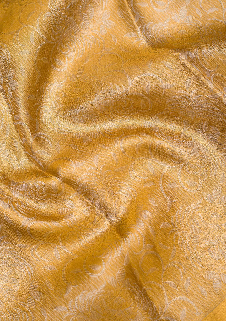 Gold Zariwork Pure Silk Saree