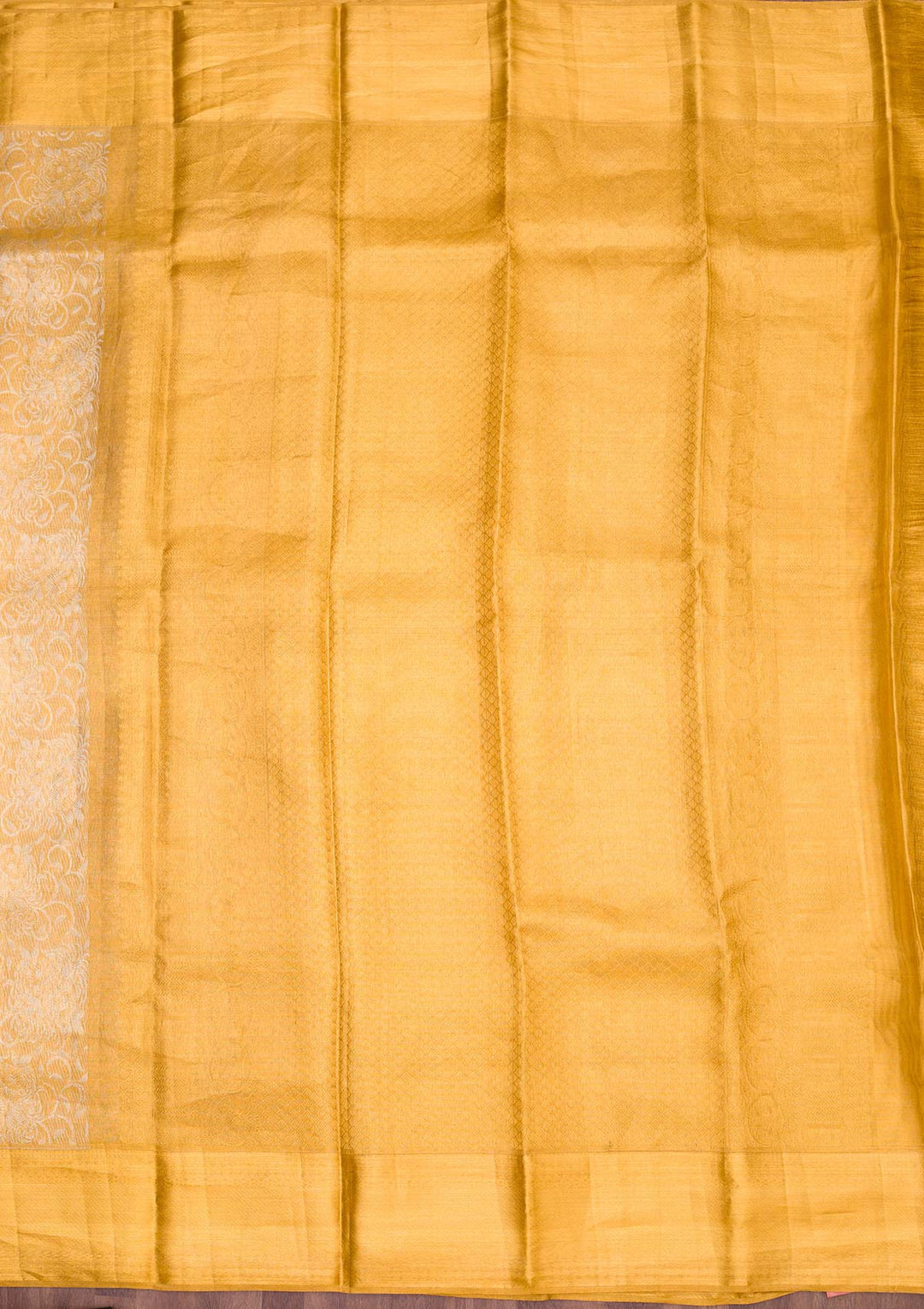 Gold Zariwork Pure Silk Saree