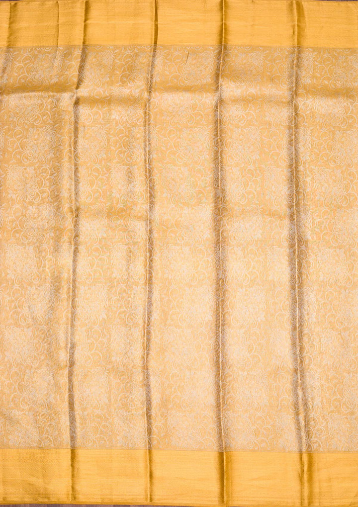 Gold Zariwork Pure Silk Saree
