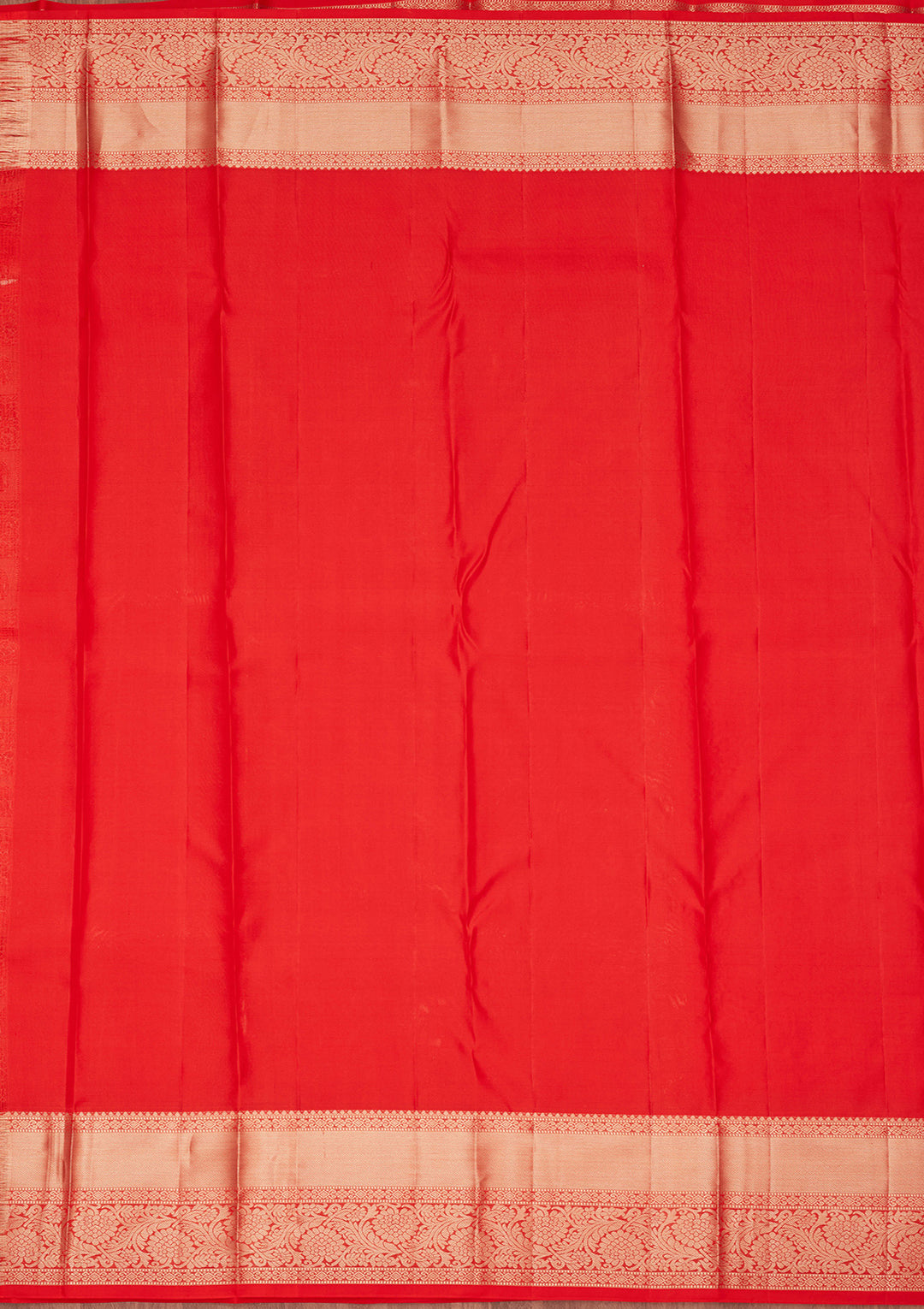 Rust Zariwork Silk Saree