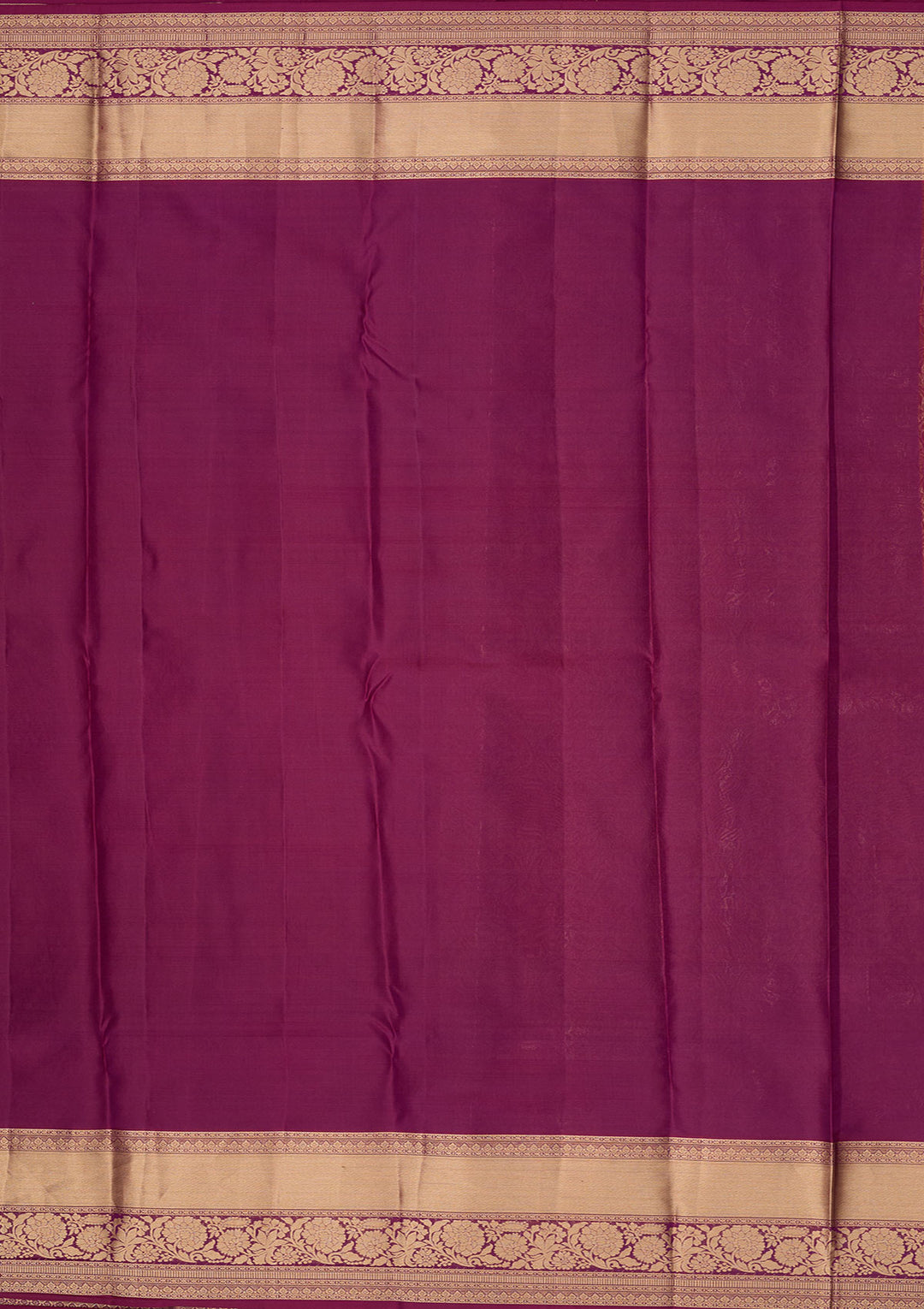 Wine Zariwork Pure Silk Saree