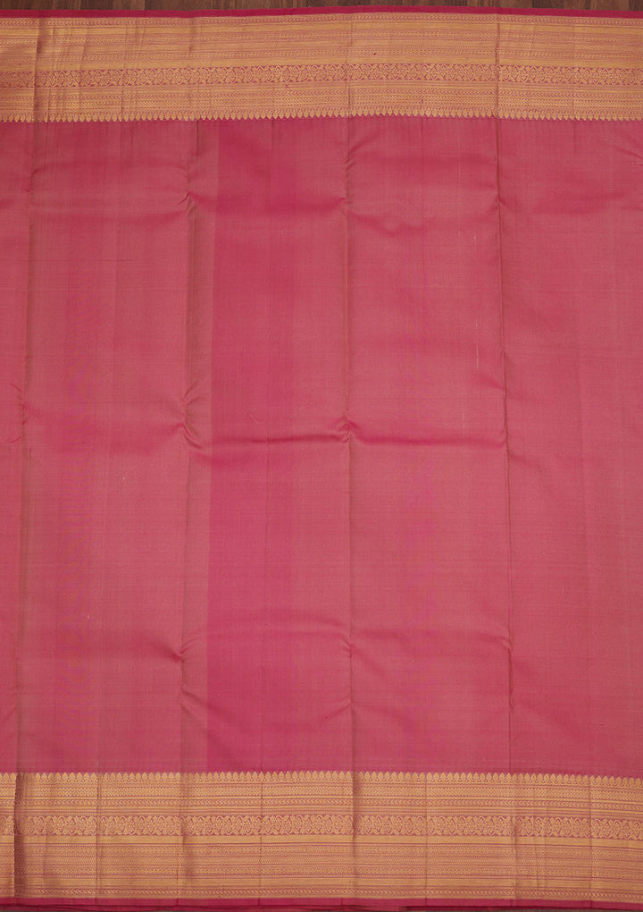 Cream Zariwork Pure Silk Saree