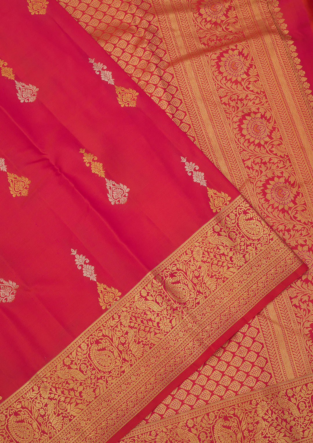 Pink Zariwork Pure Silk Saree