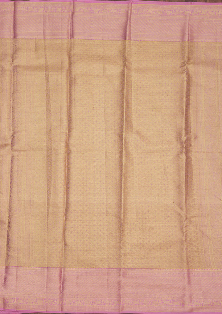 Pink Zariwork Pure Silk Saree
