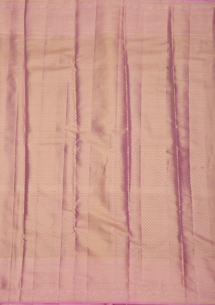 Pink Zariwork Pure Silk Saree