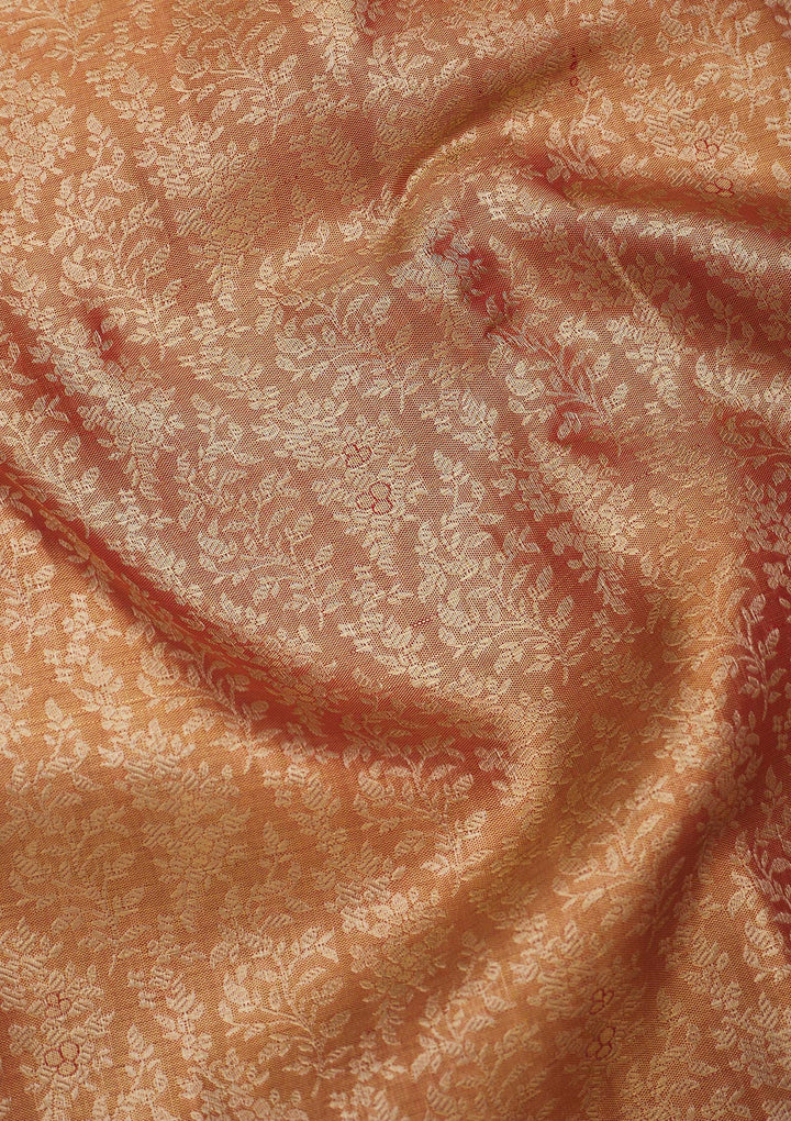 Red Zariwork Pure Silk Saree