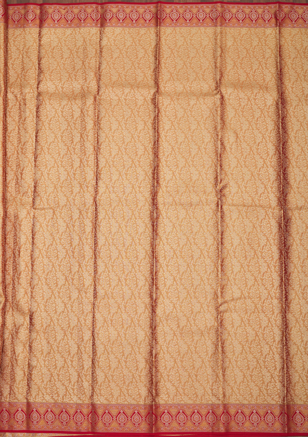 Red Zariwork Pure Silk Saree