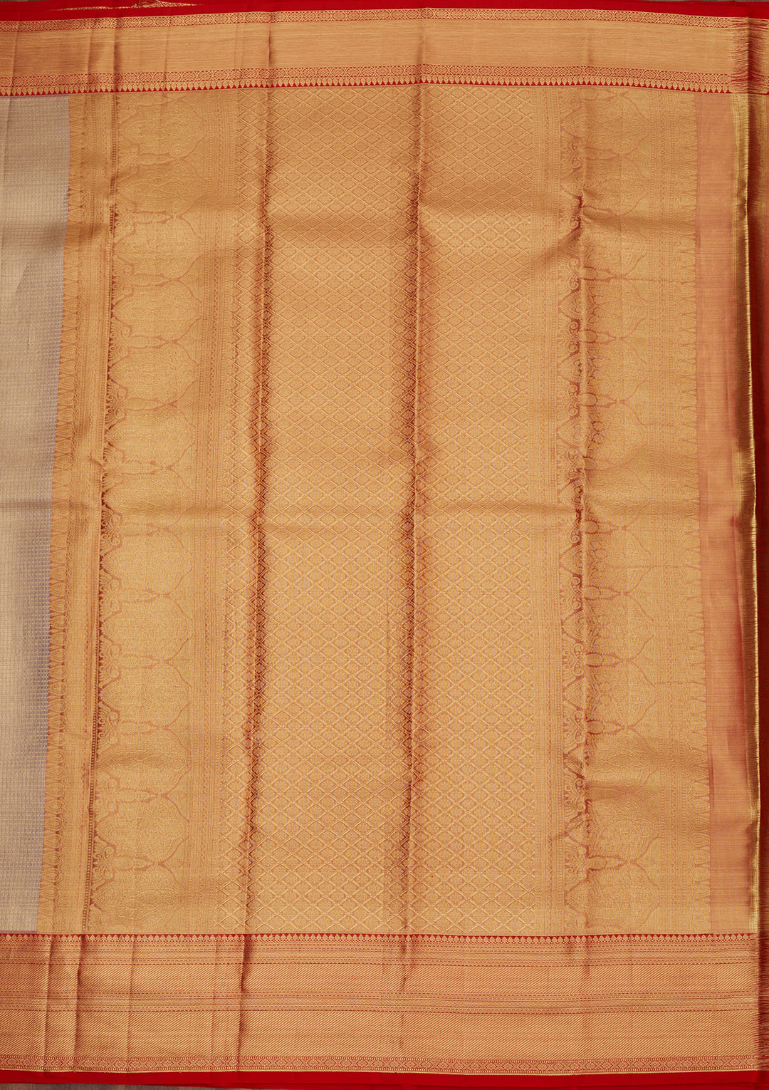 Lavender Zariwork Pure Silk Saree