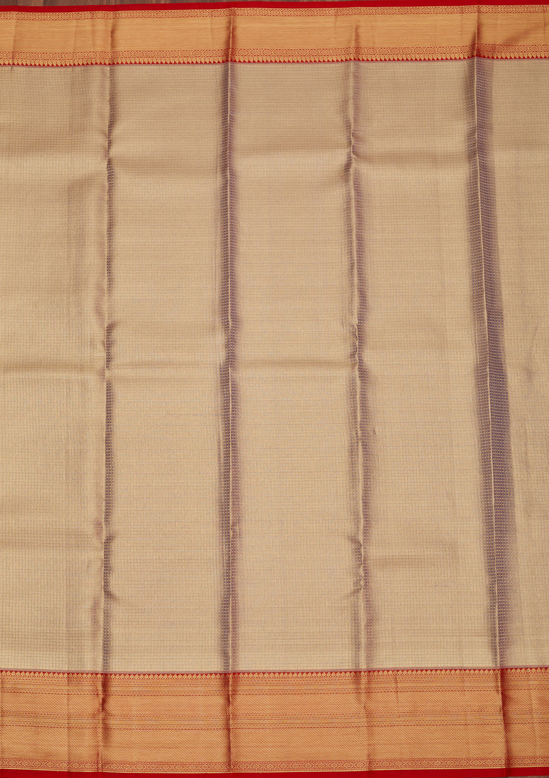 Lavender Zariwork Pure Silk Saree