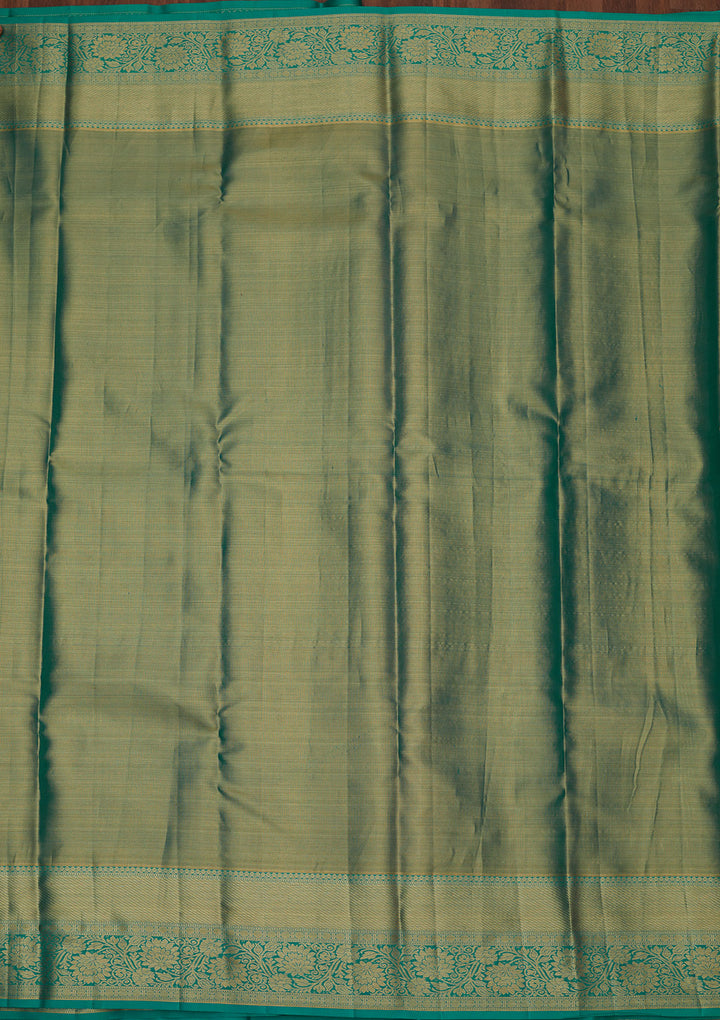 Baby Pink Zariwork Pure Silk Saree