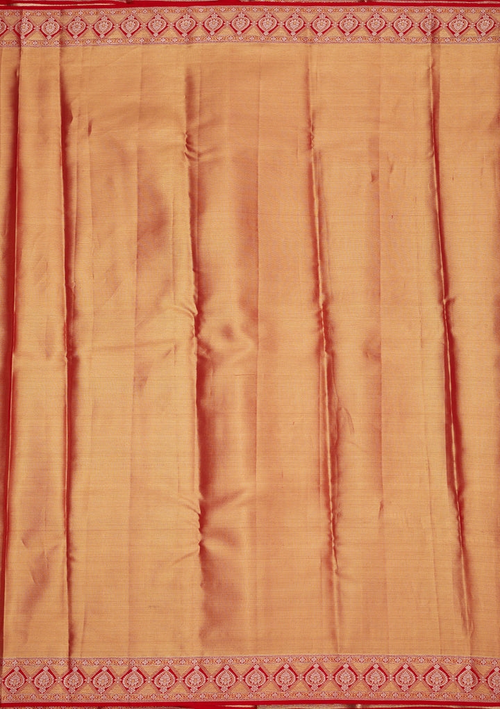 Yellow Zariwork Pure Silk Saree