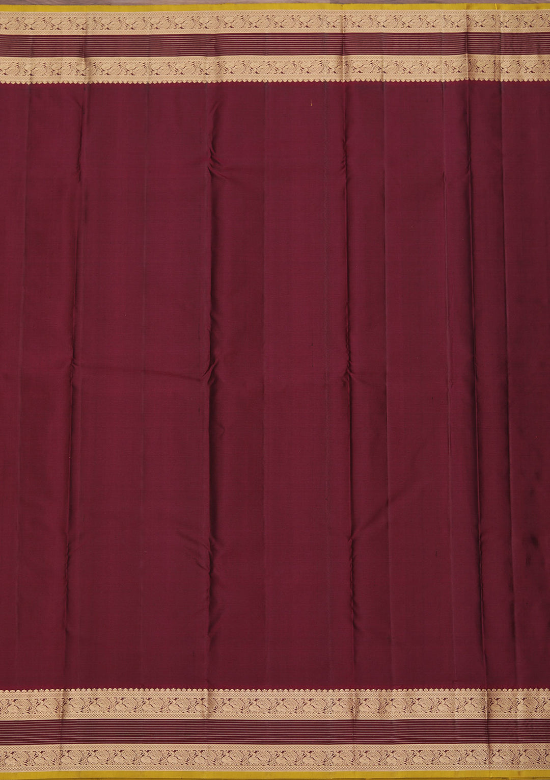 Brown Zariwork Pure Silk Saree