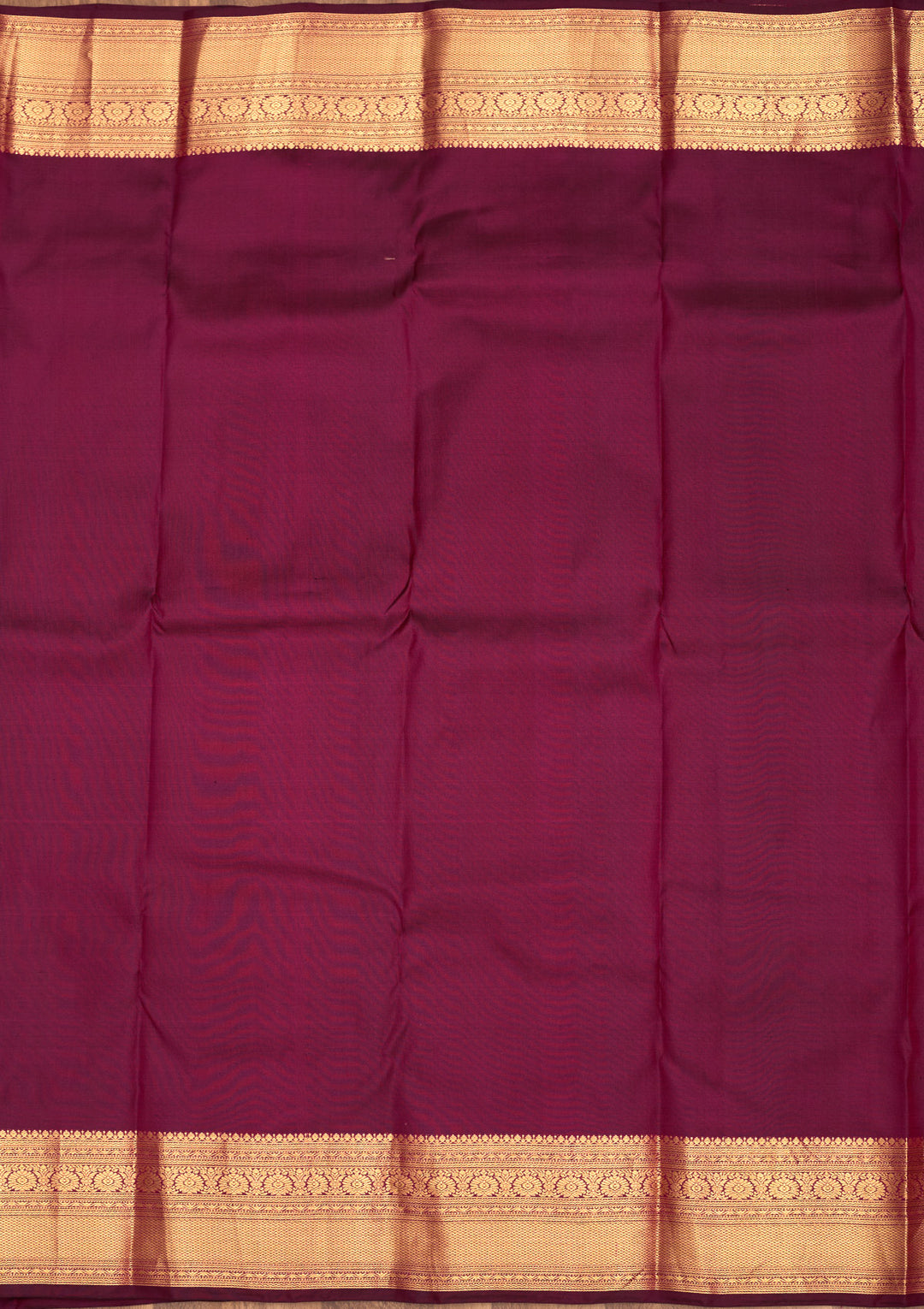 Purple Zariwork Pure Silk Saree