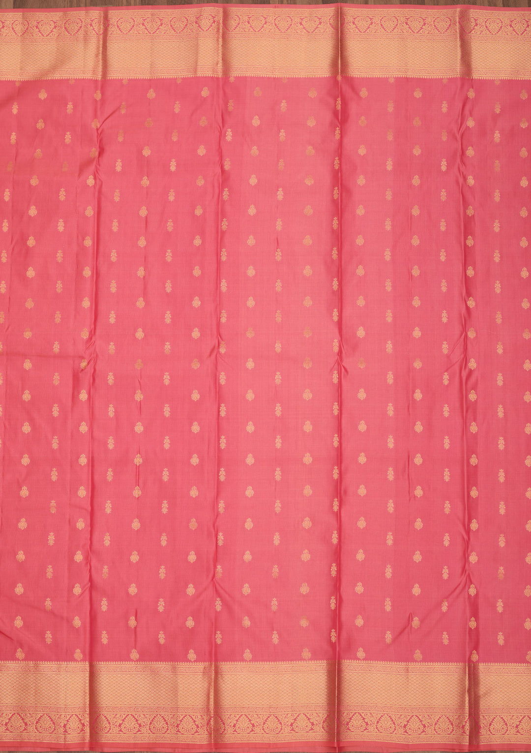 Pink Zariwork Pure Silk Saree