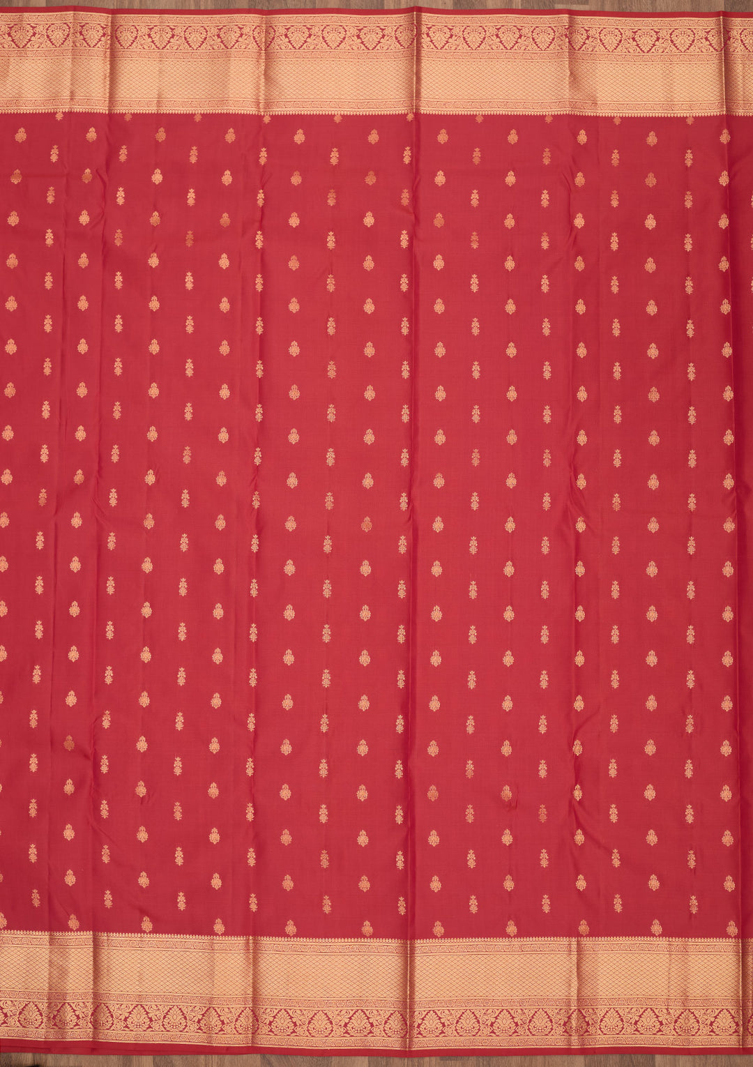 Rani Pink Zariwork Pure Silk Saree