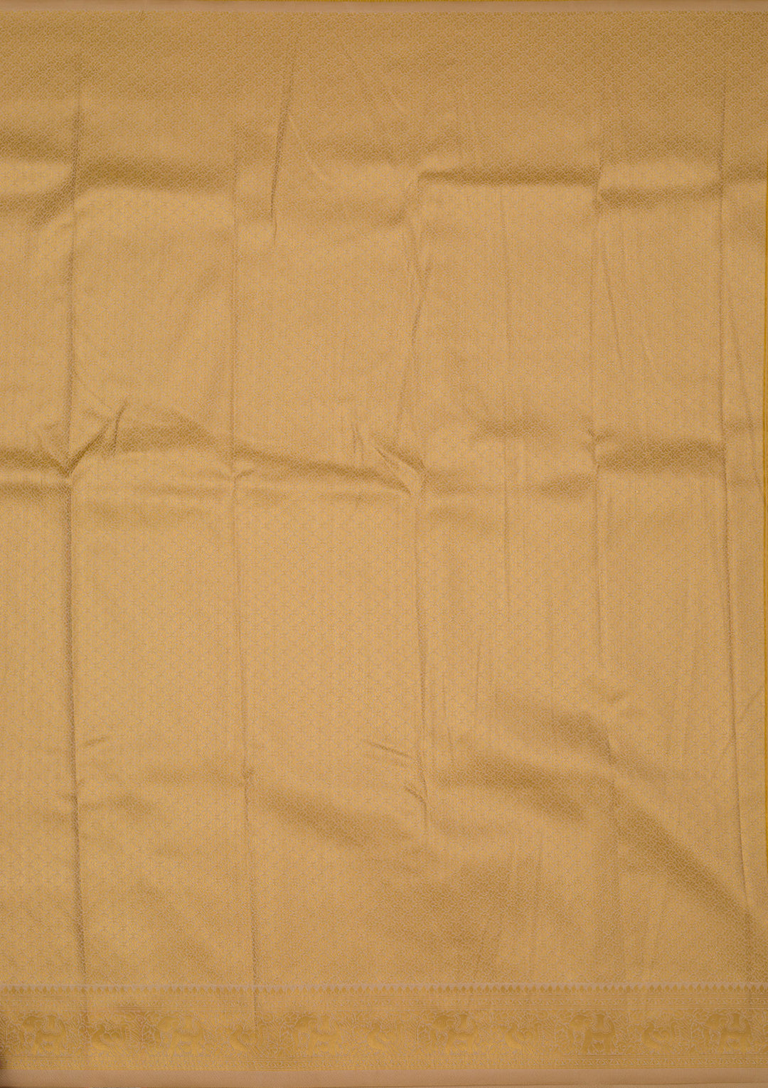 Yellow Zariwork Art Silk Saree
