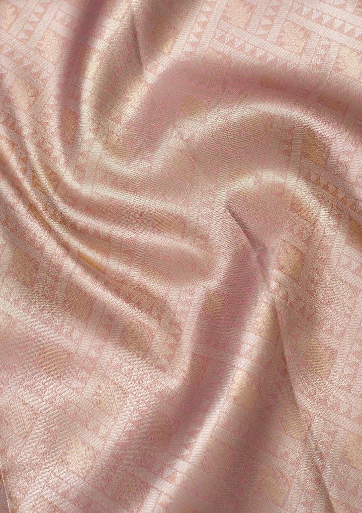 Lavender Zariwork Art Silk Saree