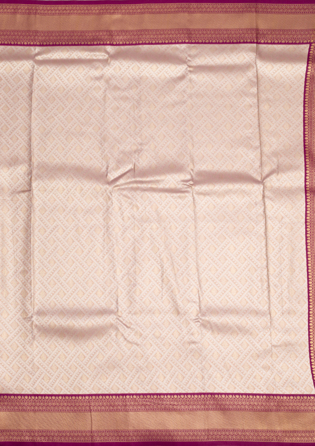 Lavender Zariwork Art Silk Saree