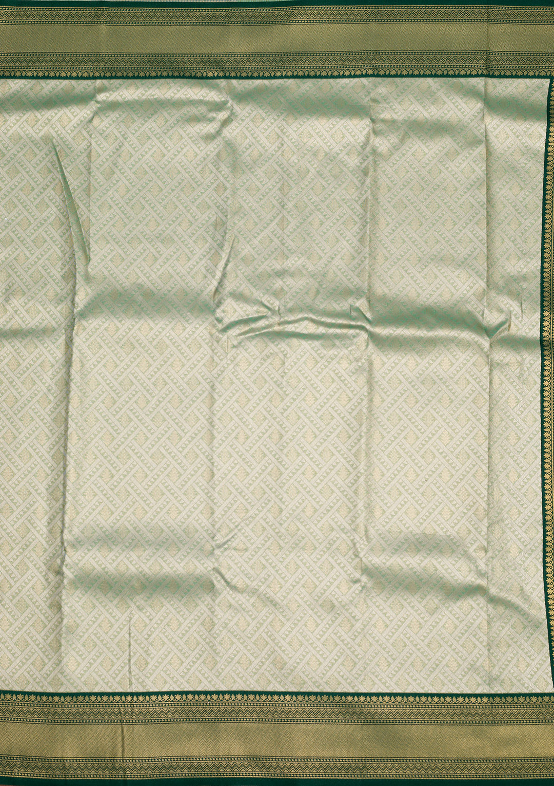 Sea Green Zariwork Art Silk Saree