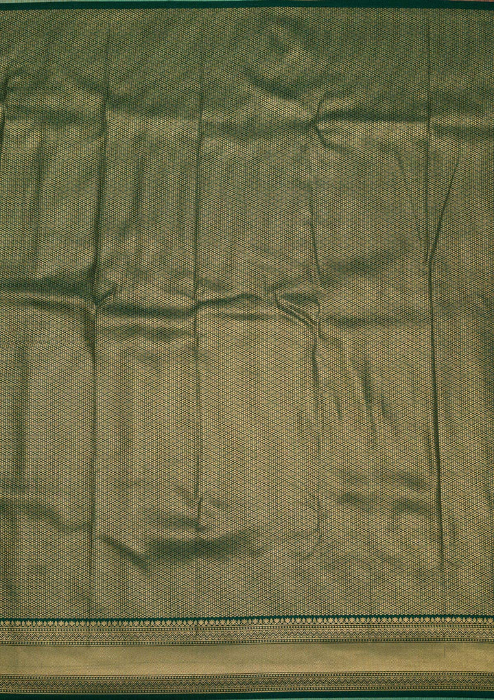 Sea Green Zariwork Art Silk Saree