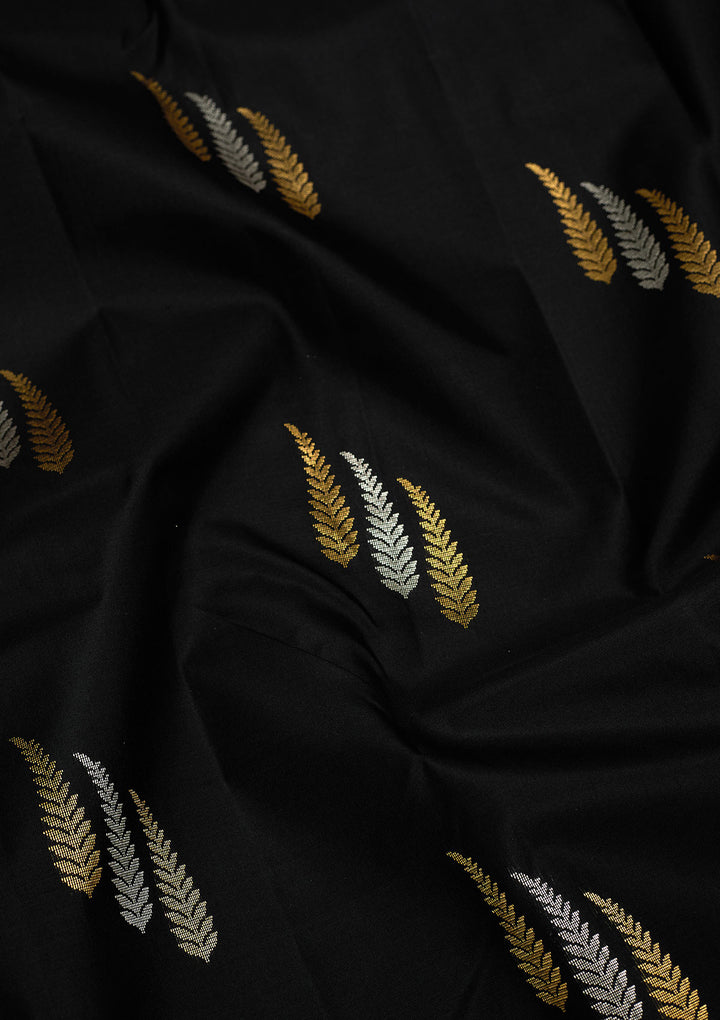 Black Zariwork Pure Silk Saree