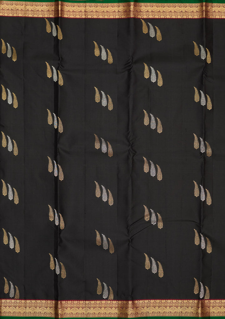 Black Zariwork Pure Silk Saree