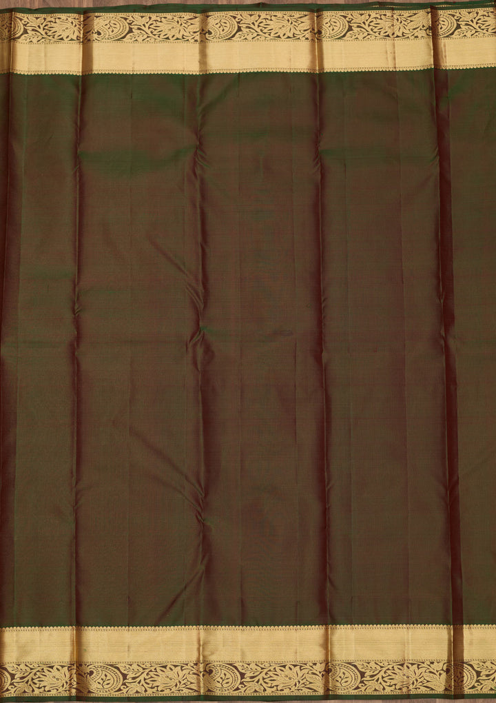 Maroon Zariwork Pure Silk Saree