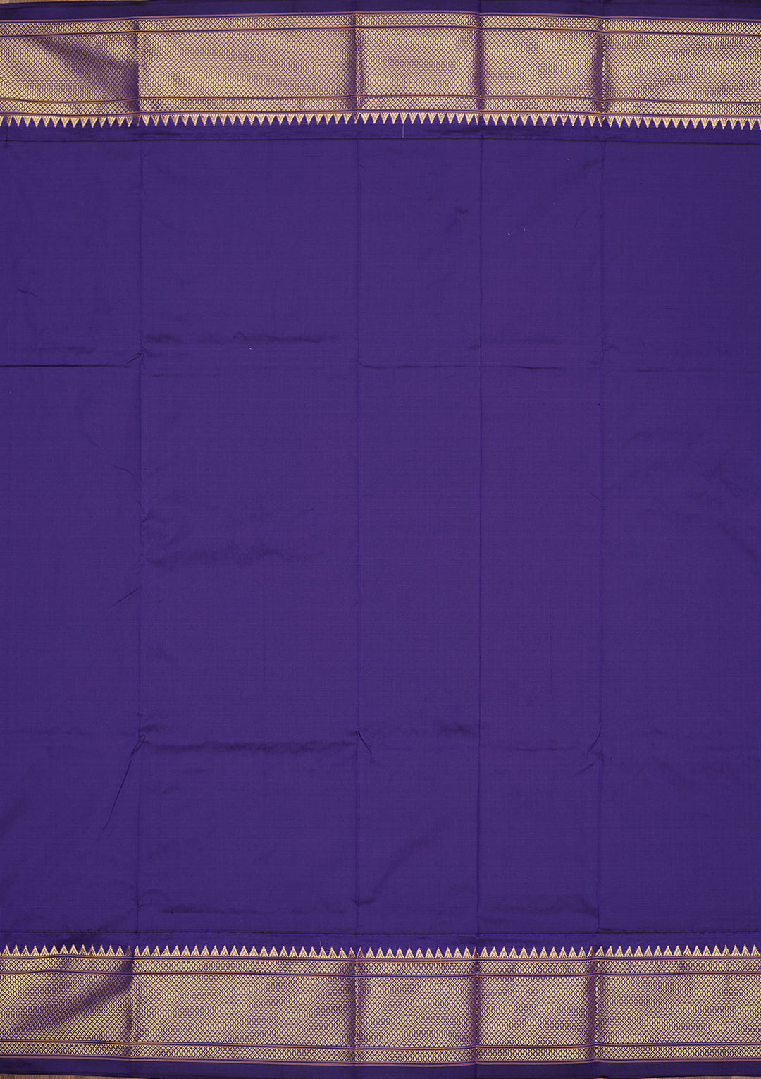 Magenta Pink Zariwork Pure Silk Saree