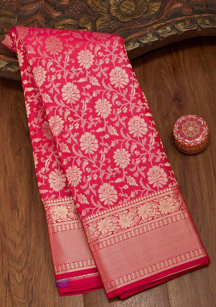 Red Zariwork Pure Silk Silk_Saree