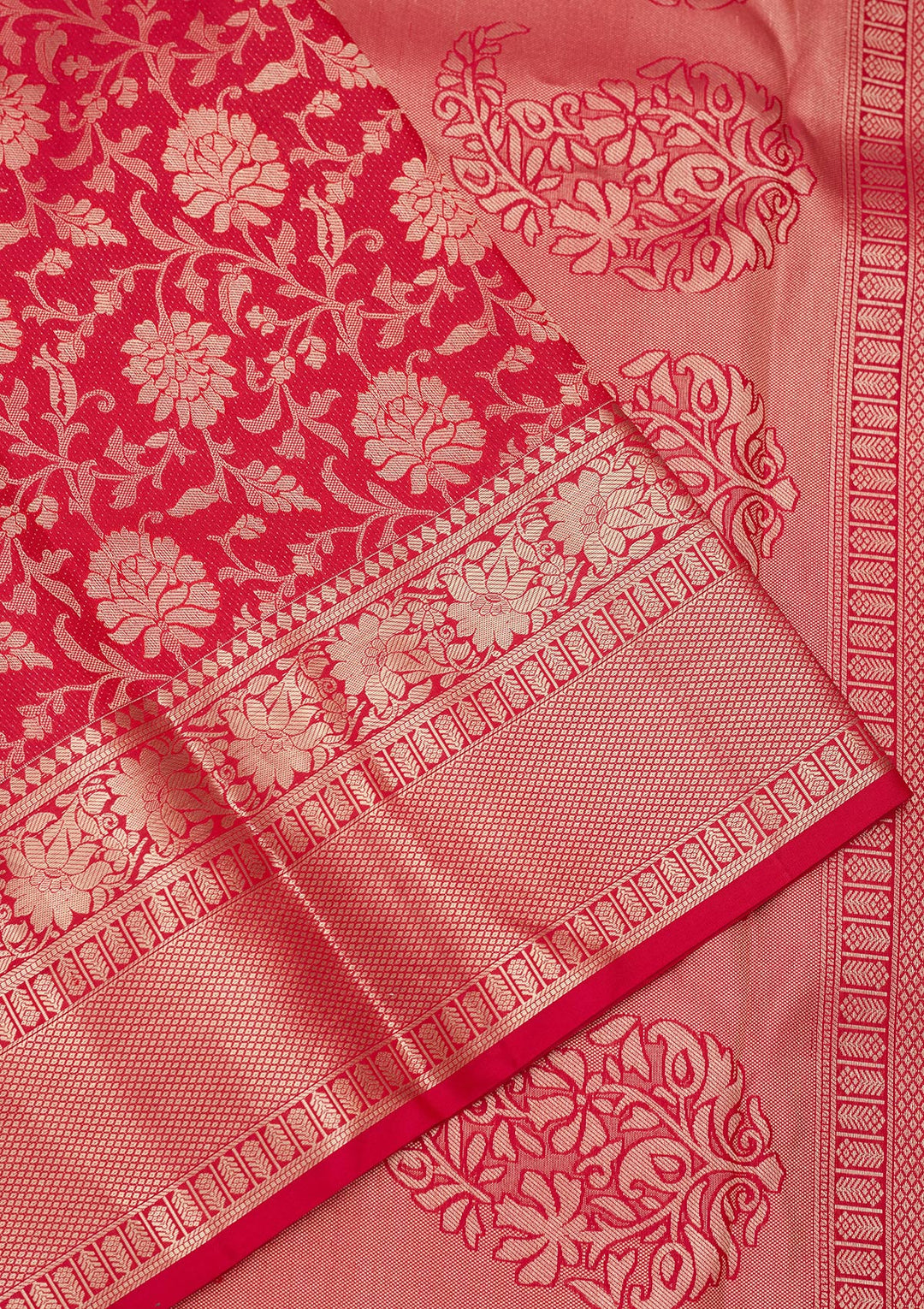 Red Zariwork Pure Silk Silk_Saree
