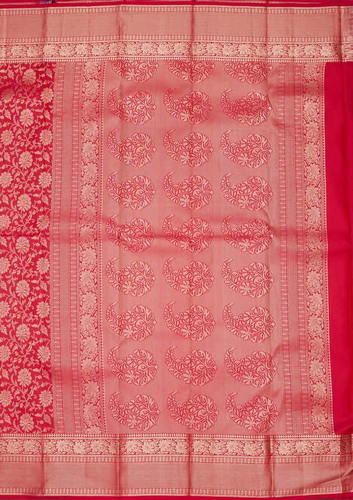 Red Zariwork Pure Silk Silk_Saree