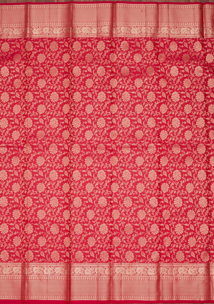 Red Zariwork Pure Silk Silk_Saree