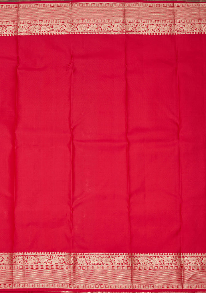 Red Zariwork Pure Silk Silk_Saree