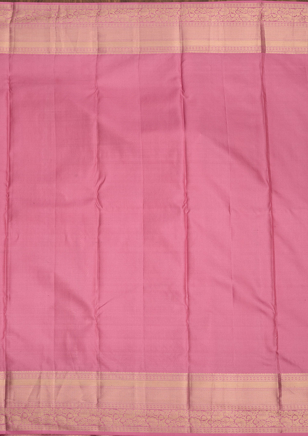 Baby Pink Zariwork Pure Silk Saree