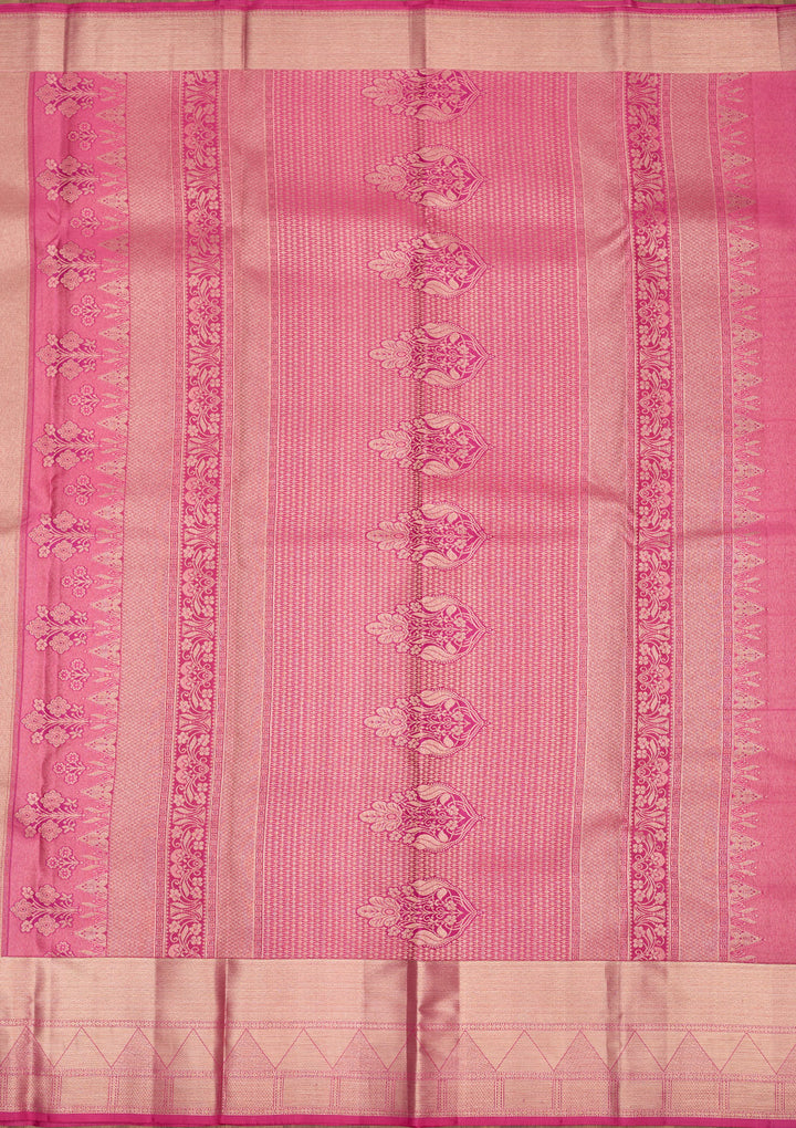 Beige Zariwork Pure Silk Saree