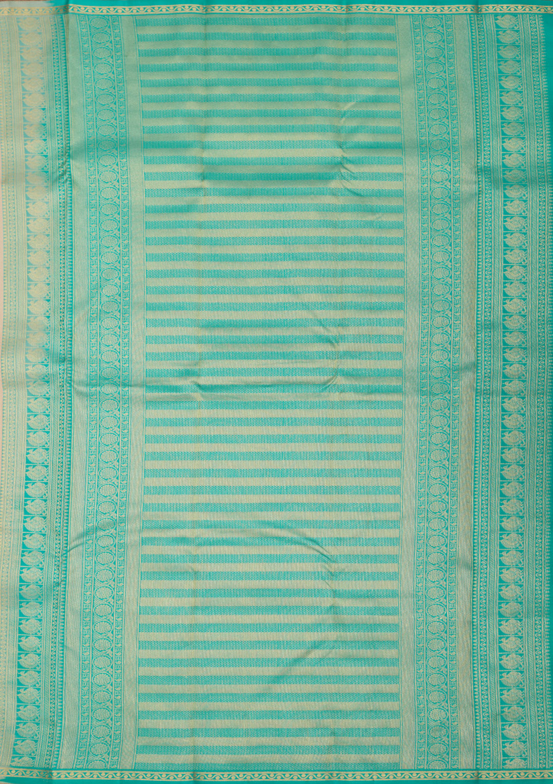 Light Peach Zariwork Pure Silk Saree