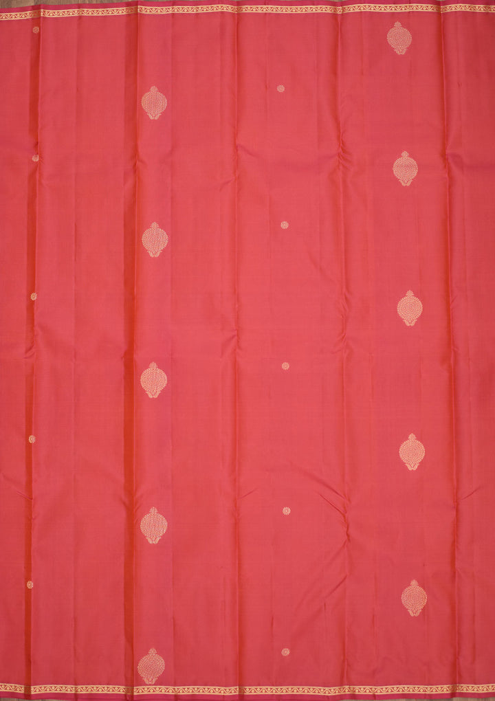 Pink Zariwork Pure Silk Saree
