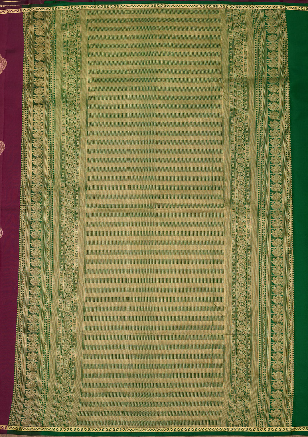 Purple Zariwork Pure Silk Saree