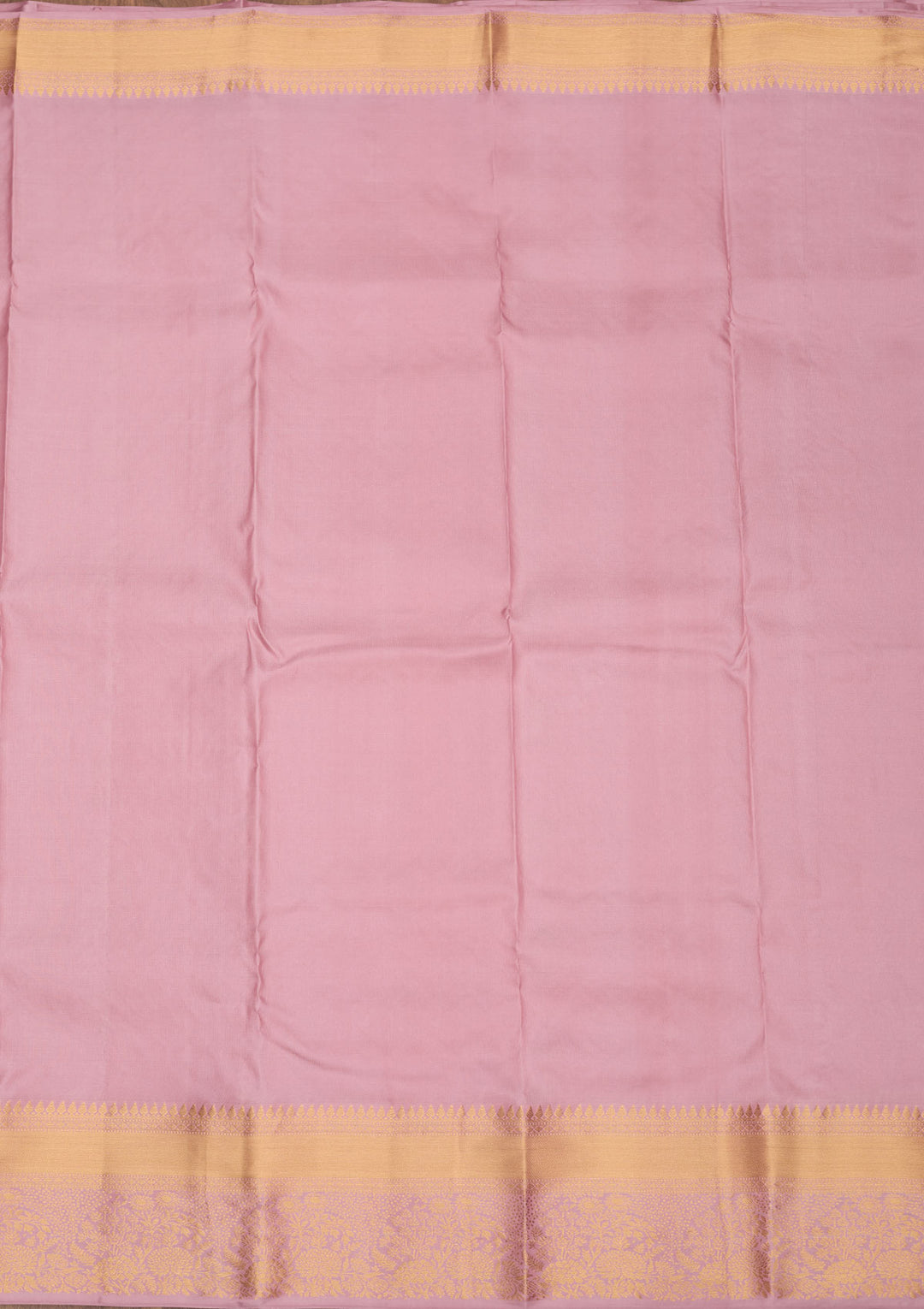 Mauve Zariwork Pure Silk Saree