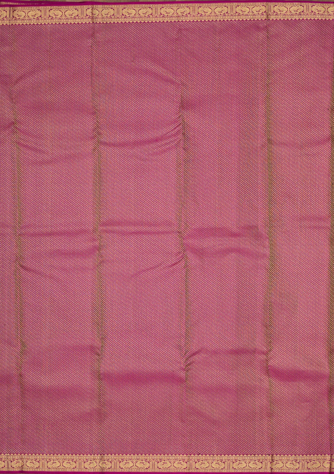 Bottle Green Zariwork Pure Silk Saree