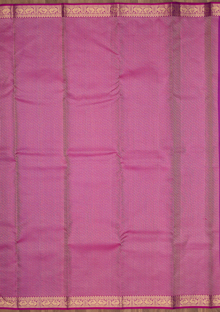 Royal Blue Zariwork Pure Silk Saree