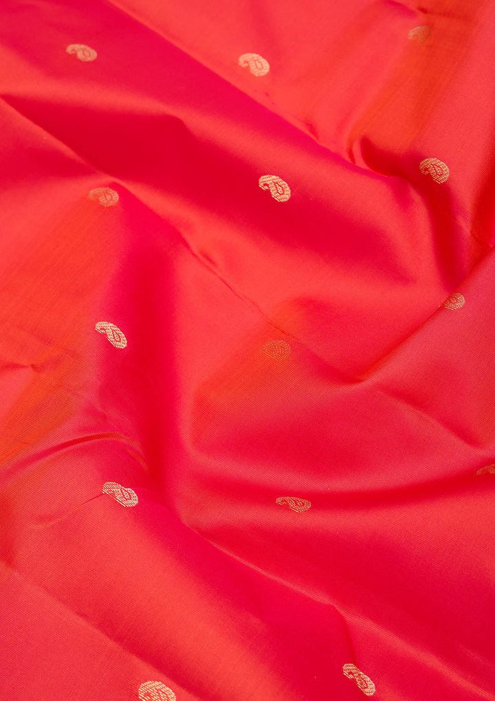 Red Zariwork Pure Silk Saree