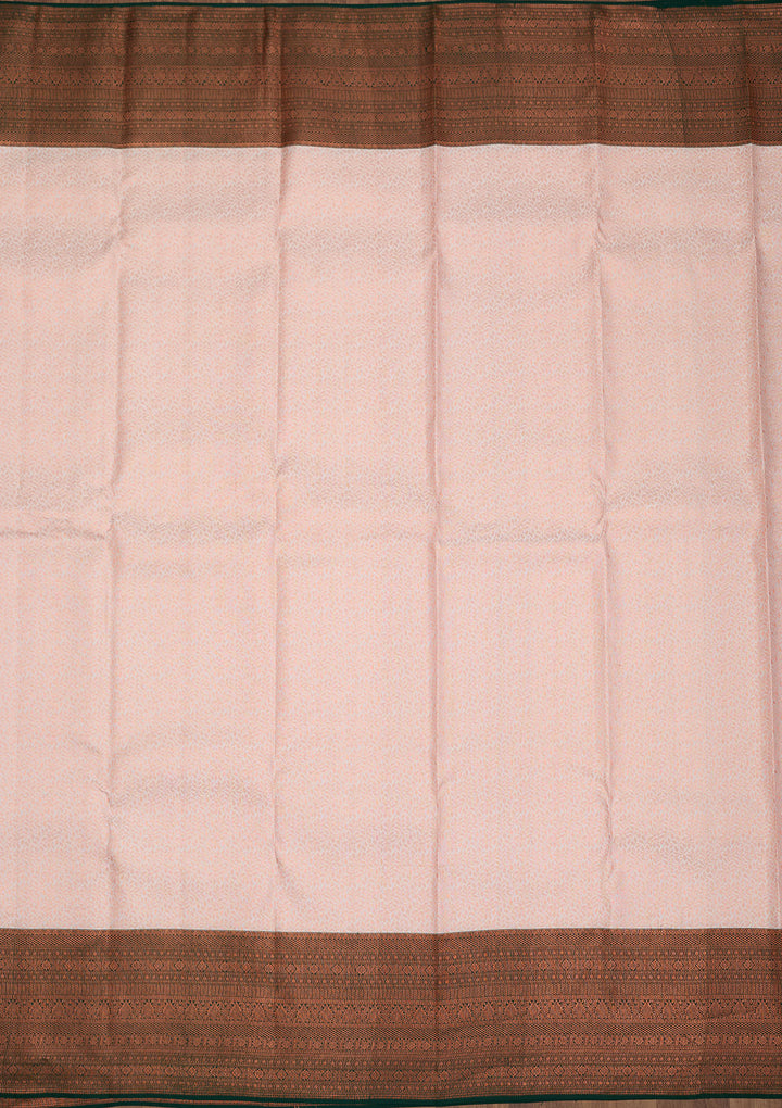White Zariwork Pure Silk Saree