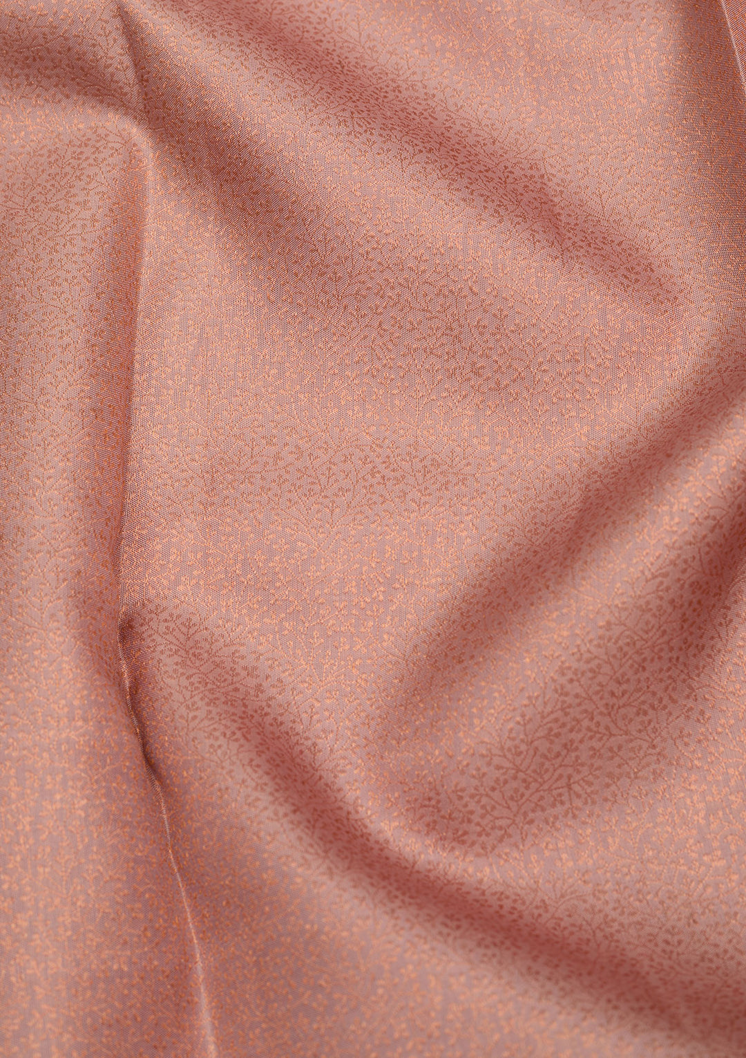 Peach Zariwork Pure Silk Saree